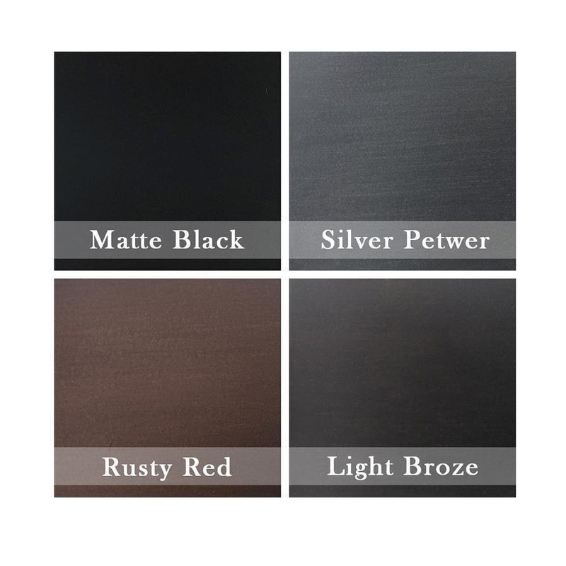 IWD Wrought Iron Entry Doors Iron Color Samples