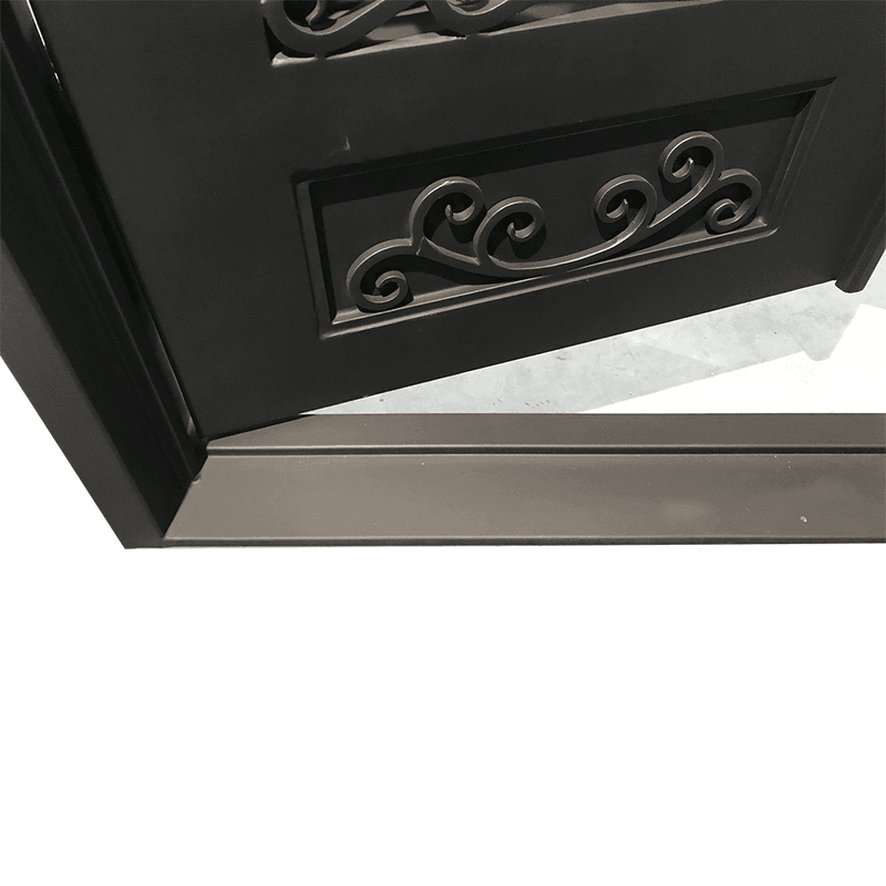 IWD Wrought Iron Double Door CID-029 Kickplate