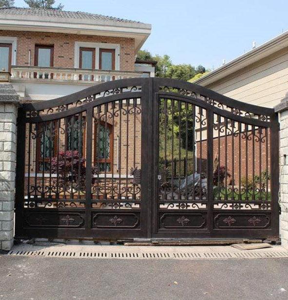 A wrought iron gate plays an important role for your house