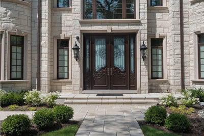 Boost Curb Appeal with Stylish Thermally Broken Iron Doors