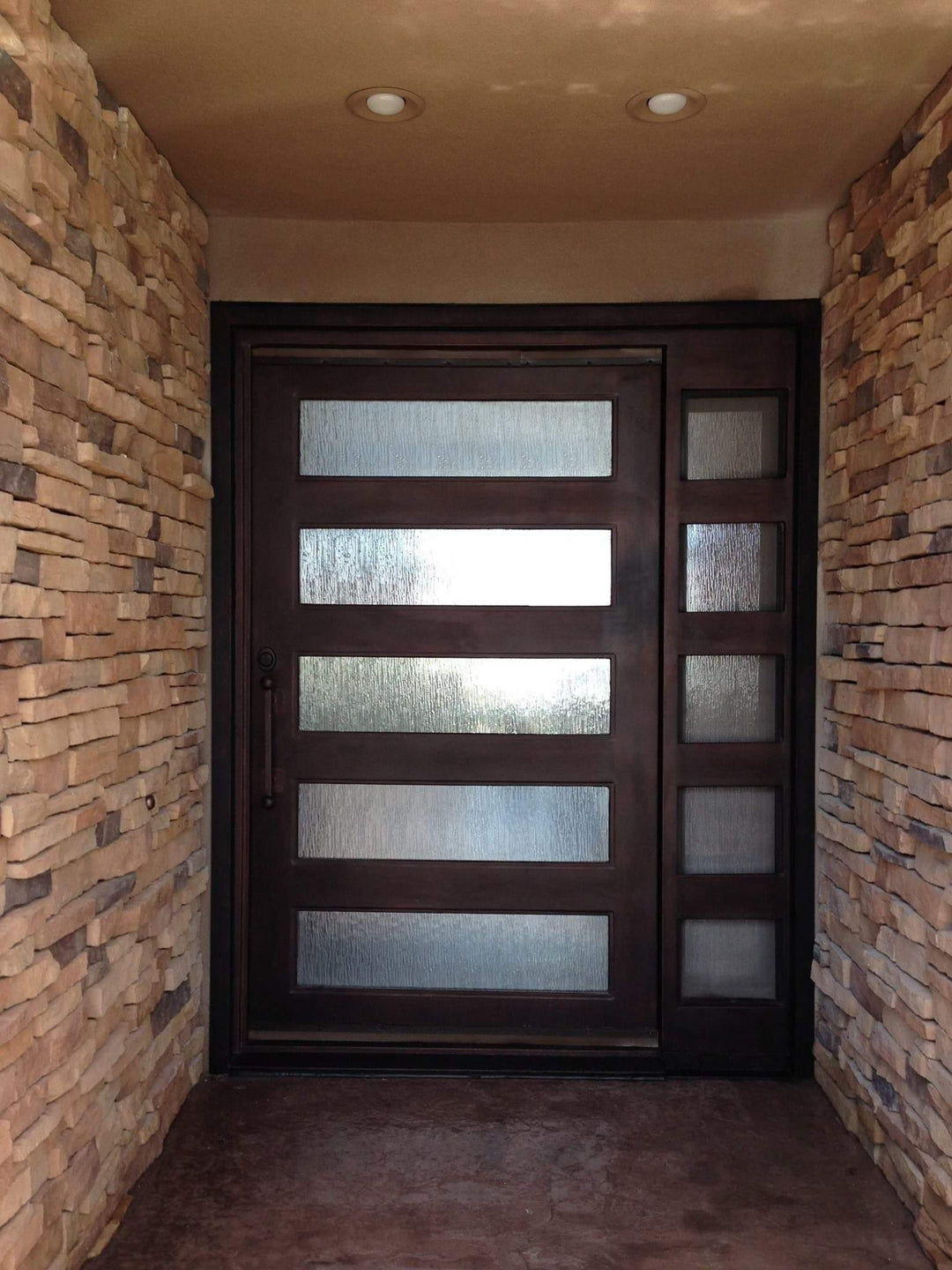 IWD Iron Wrought Doors Modern Design Iron Entry Doors