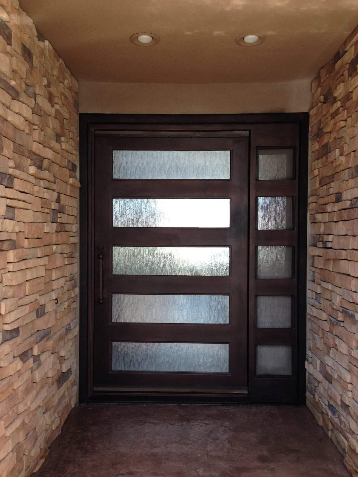 IWD Iron Wrought Doors Modern Design Iron Entry Doors