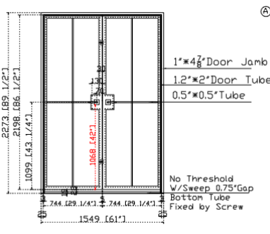 Custom link for Violet Olivera Interior Door (No Threshold)  CIFD-IN013 9/29/2025