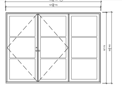 Custom link for Craig IWD Forged Iron Patio French Door CIFD-S0506 One Sidelight