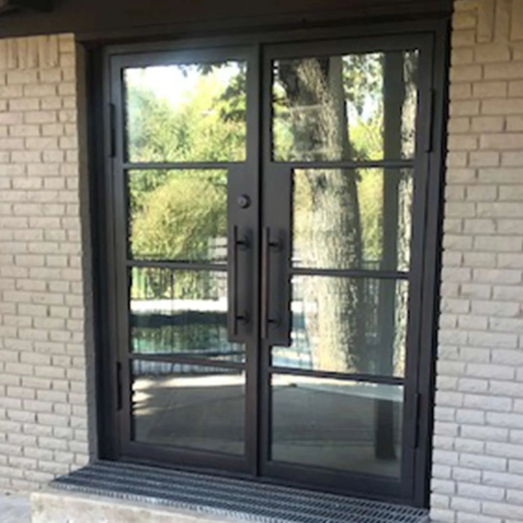 iwd-black-steel-frame-glass-double-door-4-lite-design