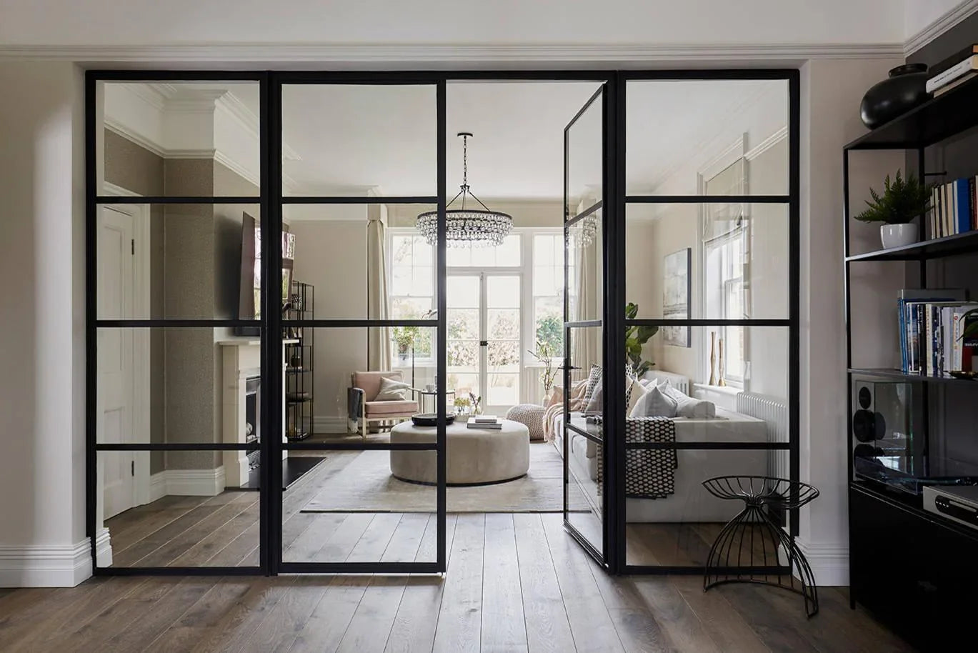 modern-iwd-double-Interior-Iron-wrought-french-door-cifd-in014-square-top-wide-sidelights