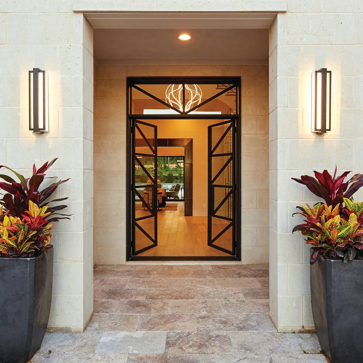 IWD-modern-double-iron-french-door-with-transom-CIFD-D0409-simple-diagonal-design-clear-tempered-glass