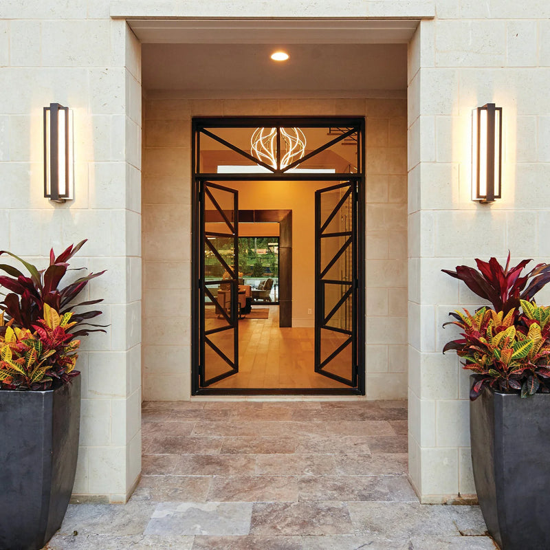 IWD-modern-double-iron-french-door-with-transom-CIFD-D0409-simple-diagonal-design-clear-tempered-glass