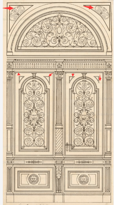 Custom 50% Deposit Link for Matthew Schultz IWD Luxury Wrought Iron Double Front Door