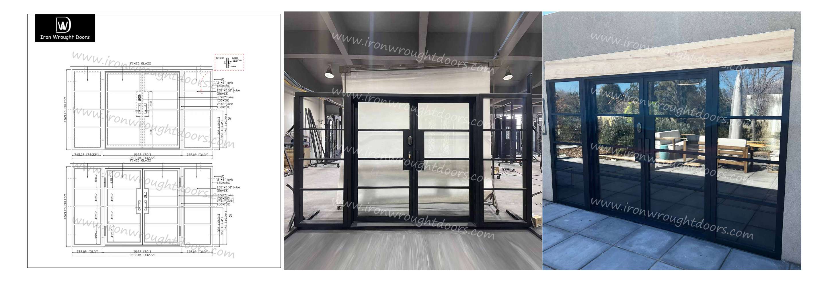 This is the preview of the design to life - steel french door section created by PageFly. Please do not delete for any reason.