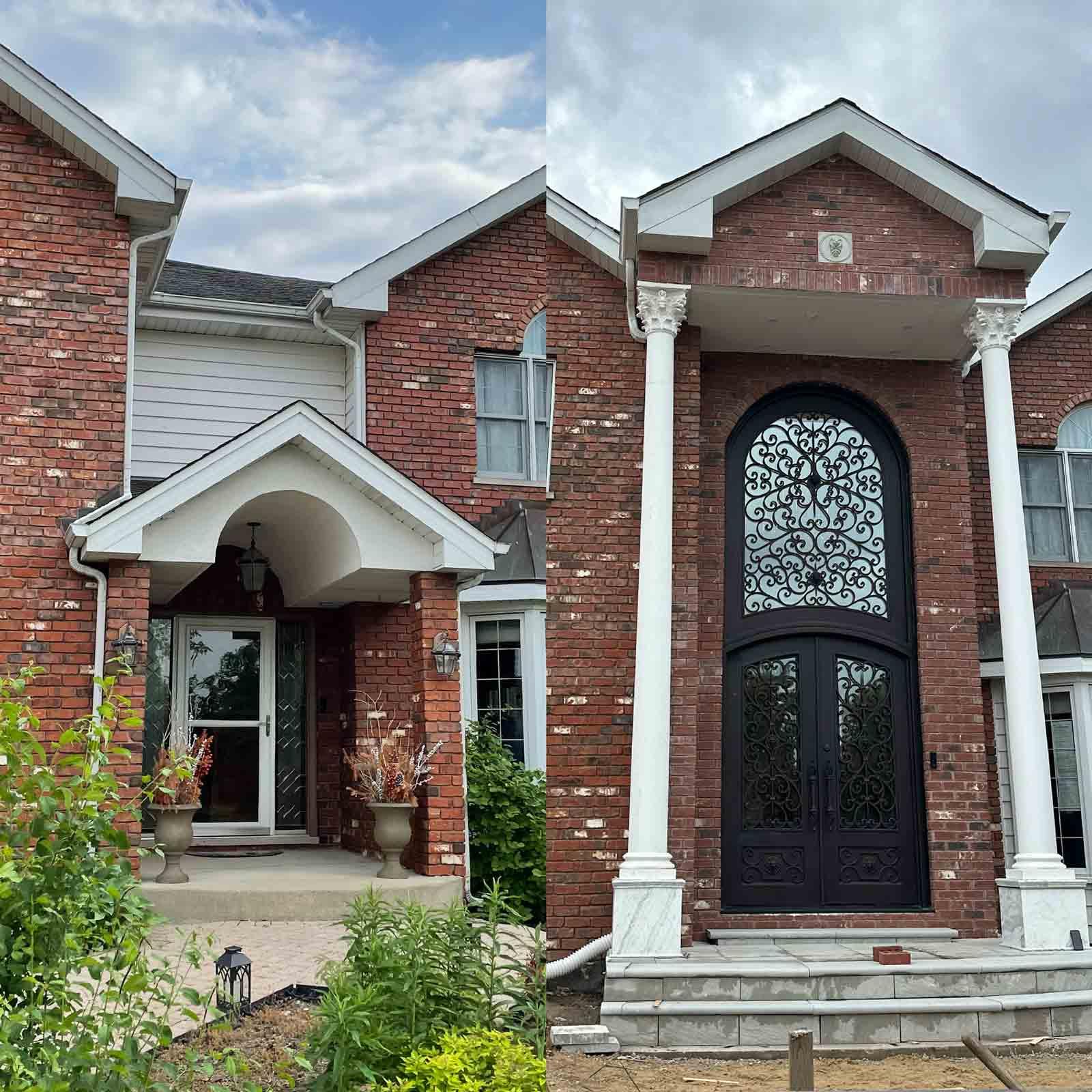 wrought-iron-entry-double-door-with-large-transom-and-scrollwork