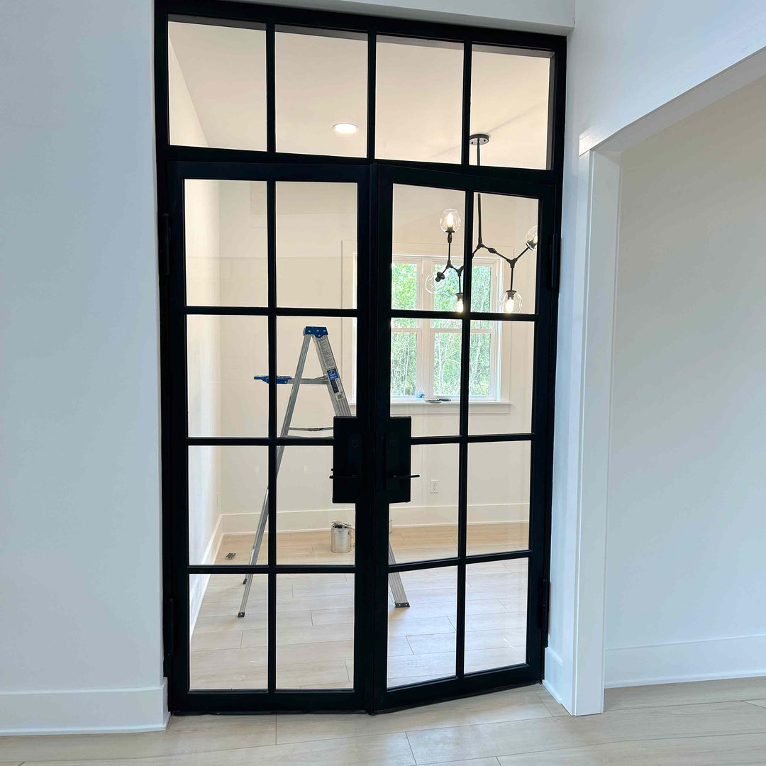 steel-french-double-door-with-transom-and-8-lite-glass-panel