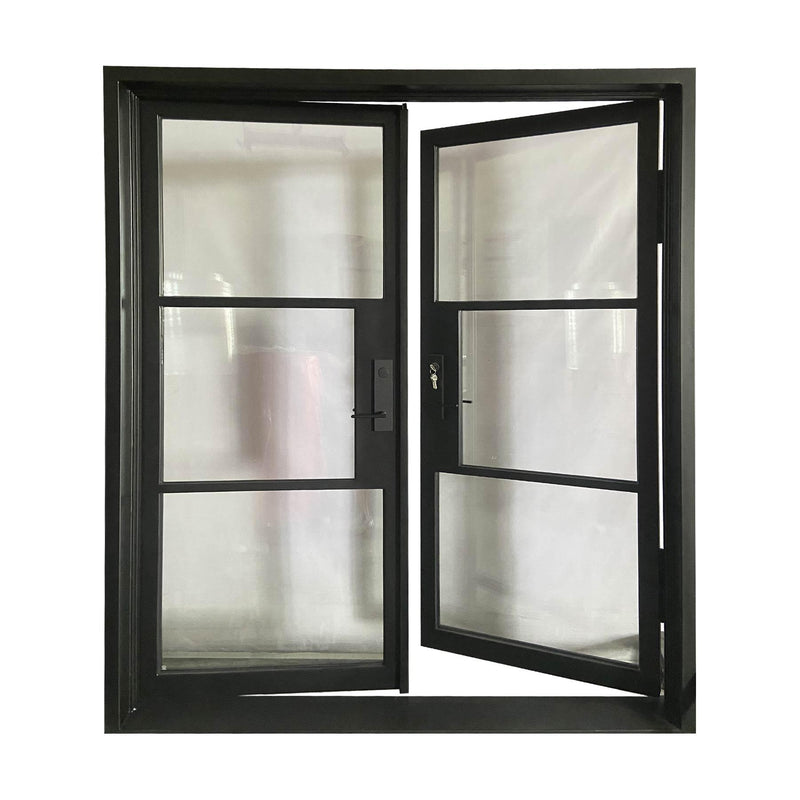 Custom link for Kyle White IWD Iron French Single Door & Double Doors CIFD-D0101