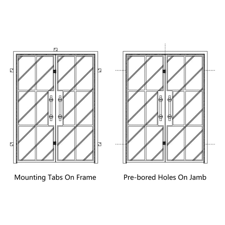 iron-door-installation-ways-mounting-tabs-pre-bored-holes-on-jamb