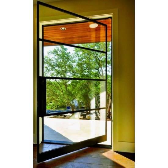 IWD-Popular-Design-Pivot-Hinged-Door-CID-PV008-4-Lite-Panel-Clear-Low-E-Glass