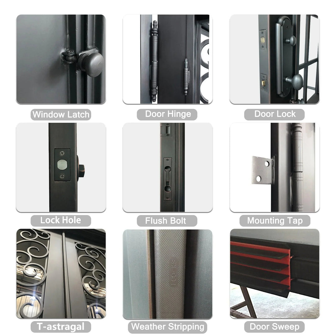 IWD Iron Wrought  Doors Door Parts