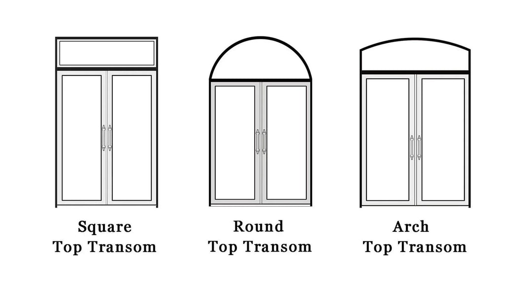 IWD Wrought Iron Entry Doors Transom Designs