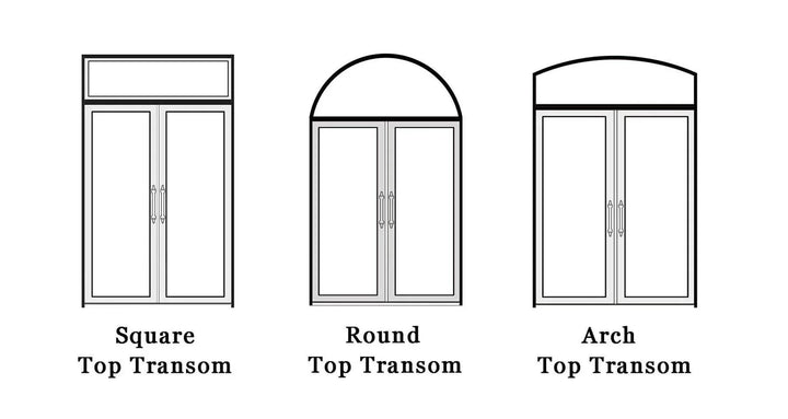 IWD Wrought Iron Entry Doors Transom Designs