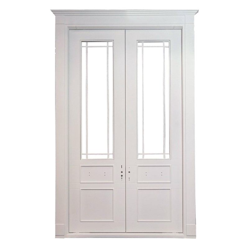 IWD-Iron-Wrought-Door-Double-Door-Square-Top-White