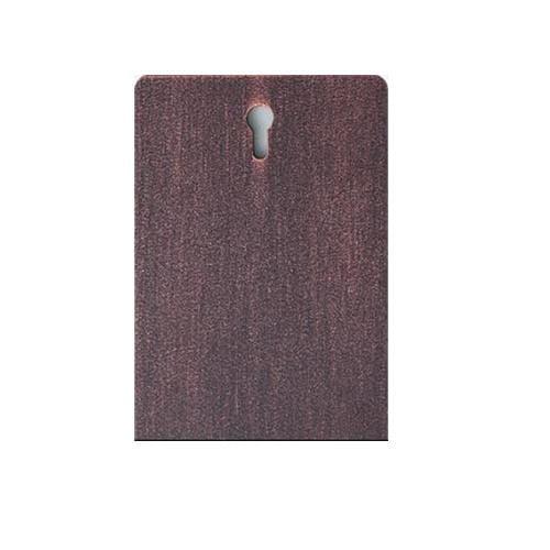 Iron Entry Doors Iron Sample Color Rusty Red