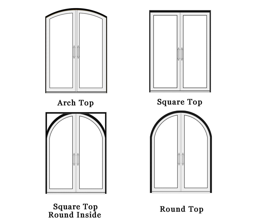 IWD Wrought Iron Entry Doors Top Design