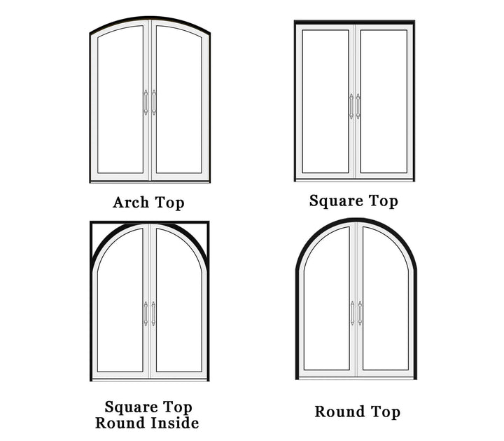 IWD Wrought Iron Entry Doors Top Design