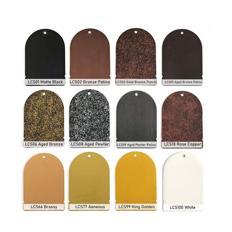 IWD Luxury Wrought Iron Entry Doors Iron Color Samples